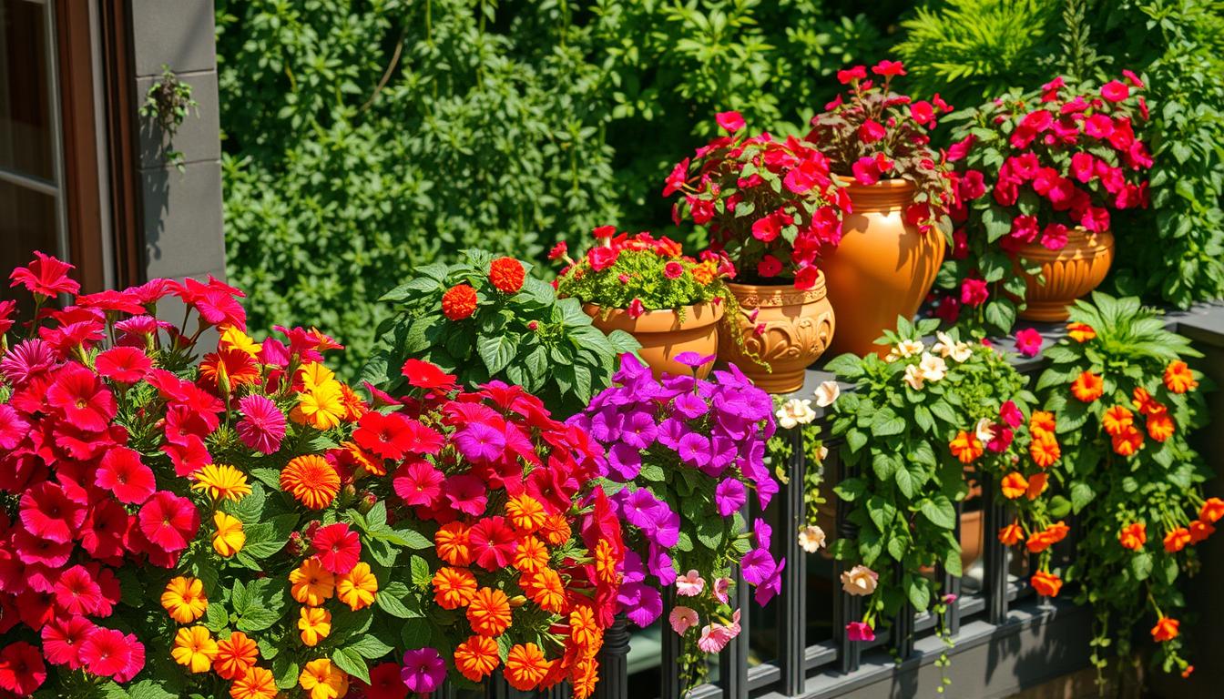 Balkonblumen und Kübelpflanzen