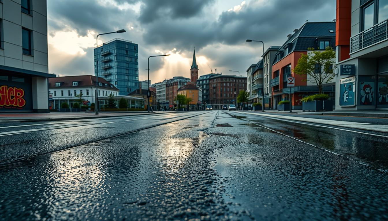 Einfluss von Regenwasser auf urbane Versiegelung in deutschen Städten Einfluss von Regenwasser auf urbane Versiegelung in deutschen Städten