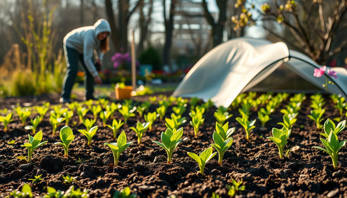 Gartenvorbereitung und Frostschutz