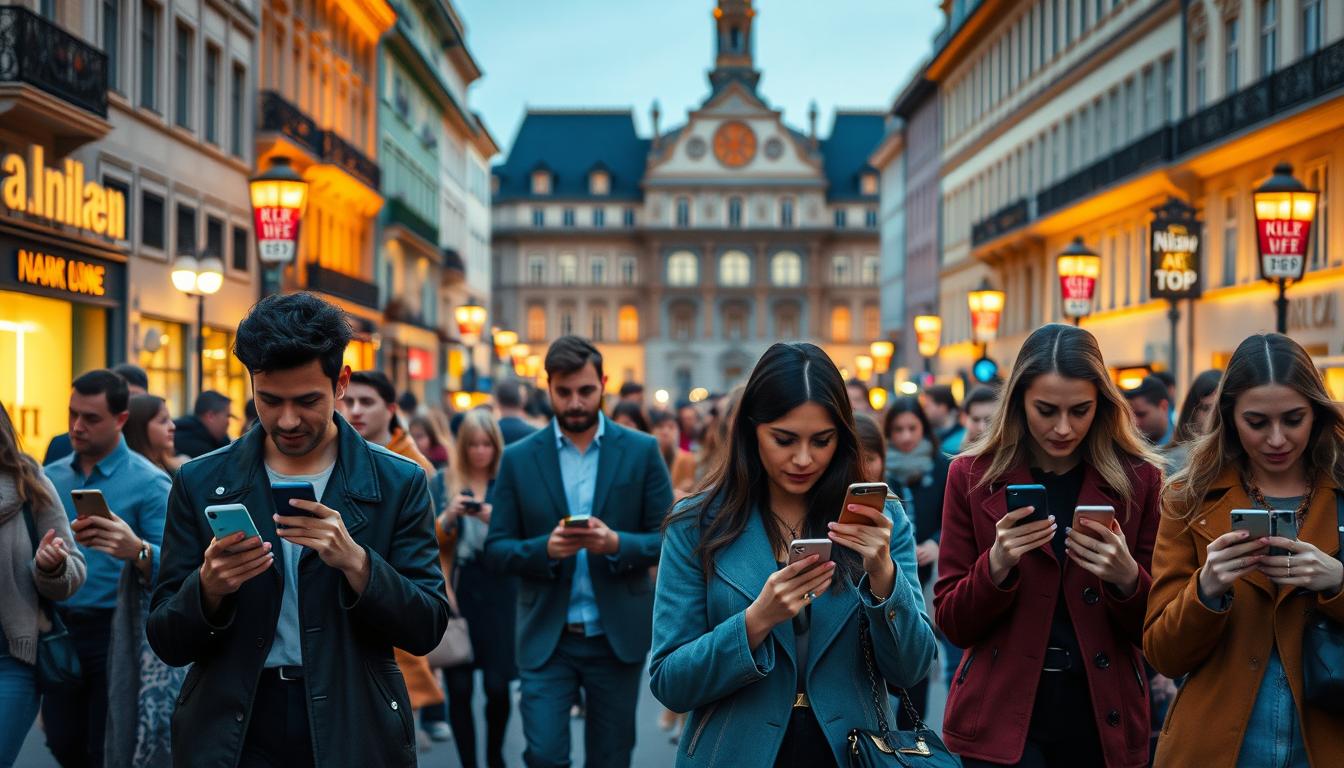 Wie Menschen in Großstädten online zueinanderfinden
