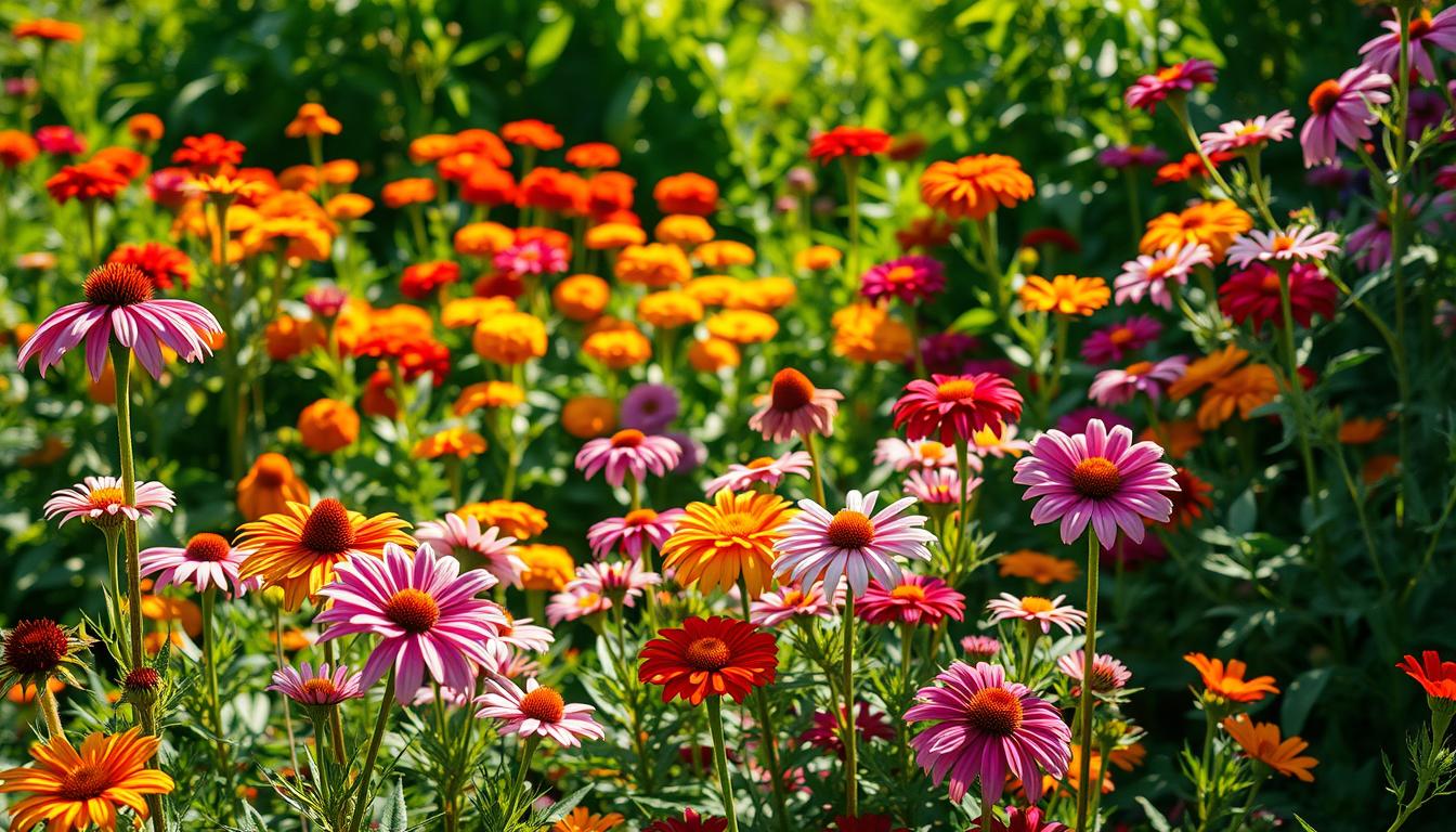 Sommerblumen pflanzen im Juli