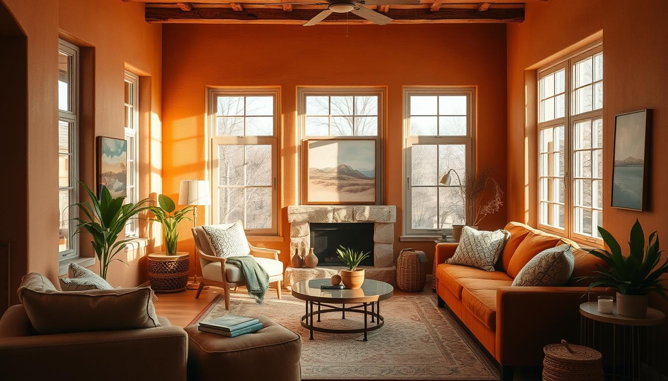 Wandfarben Wohnzimmer warm – Gemütliche Atmosphäre